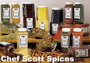 Click here to order Chef Scott Spices